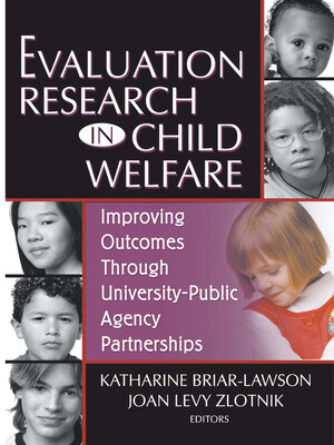 cover image of Evaluation Research in Child Welfare